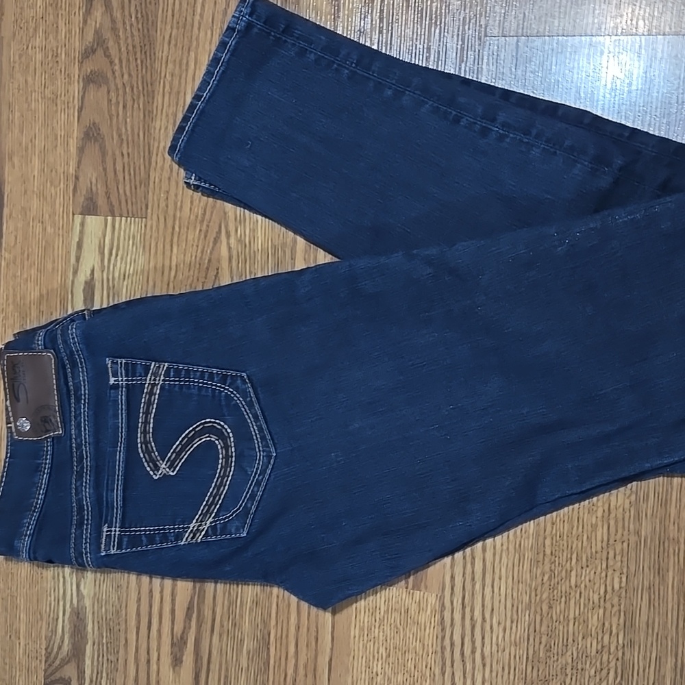 Silver Aiko Skinny Jeans